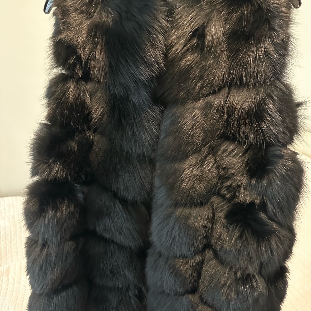 Vest women faux fur